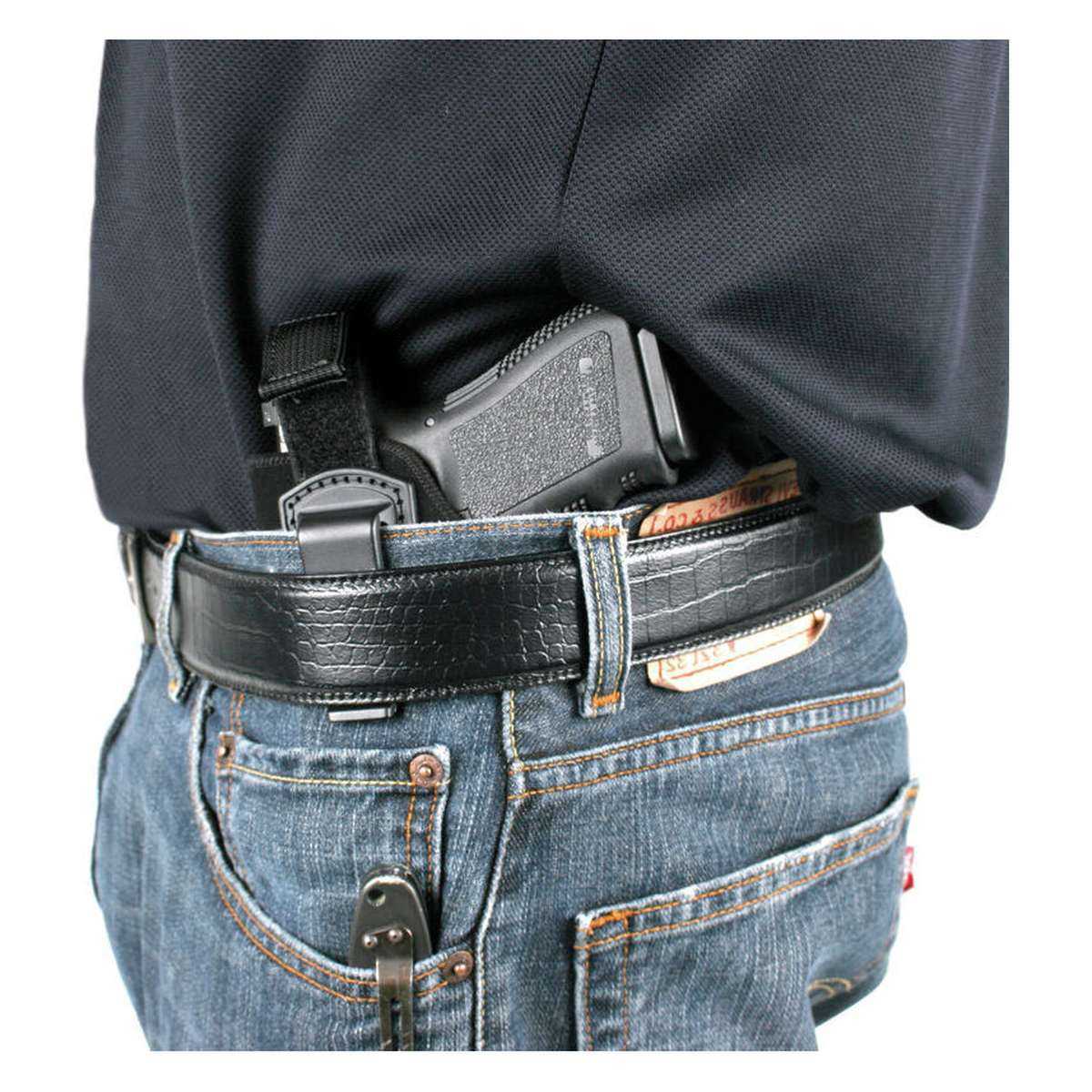 Funda de nylon BLACKHAWK! de pinza con trabilla (zurdo) detalle