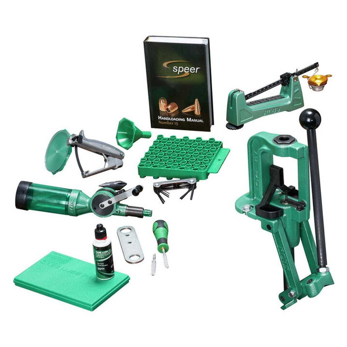 Kit de recarga con prensa RCBS Rock Chucker Supreme