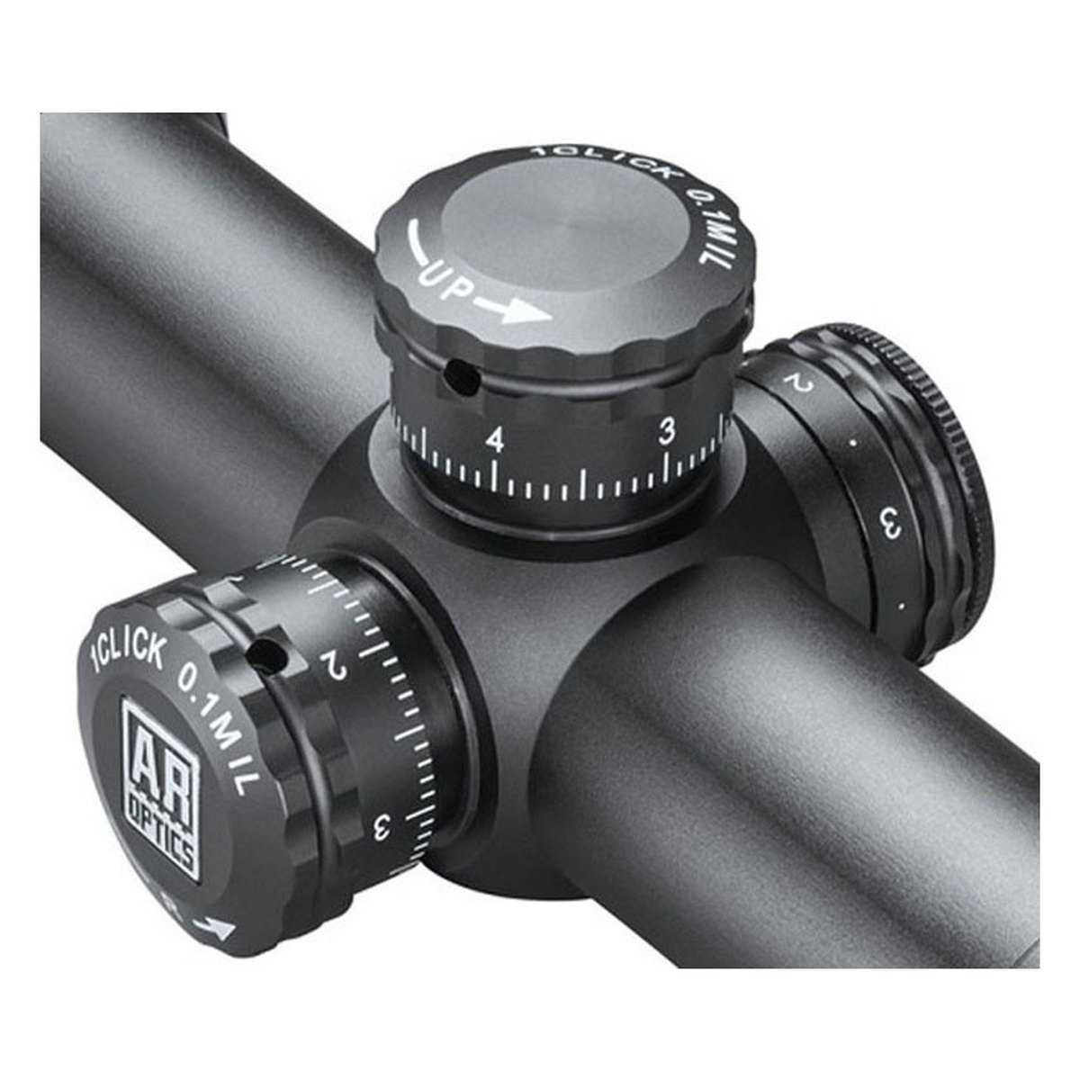 Visor BUSHNELL AR 1-4x24 FFP BTR-1 ilum. detalle