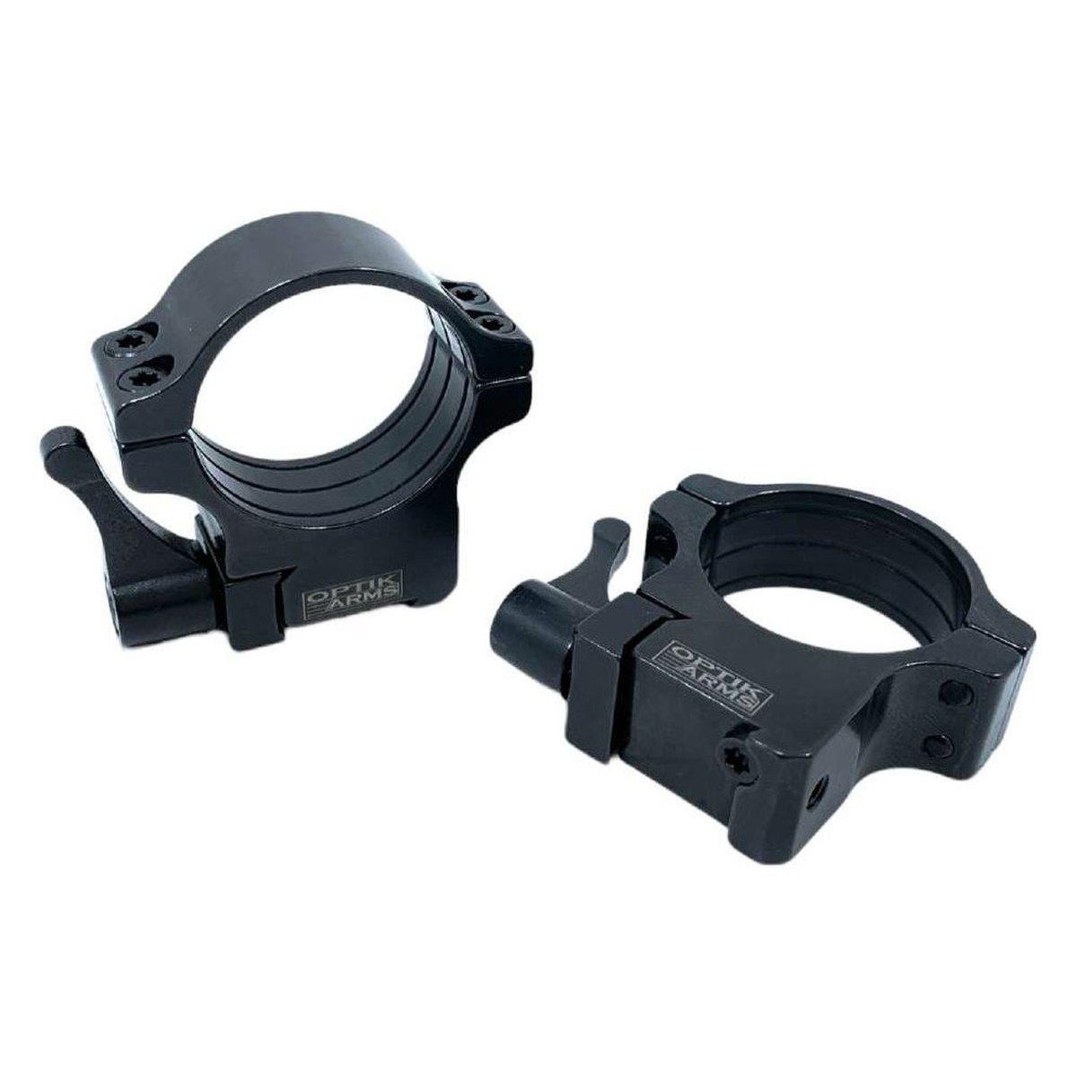 Anillas OPTIK ARMS QR CZ 527 30mm. [Desmontables]