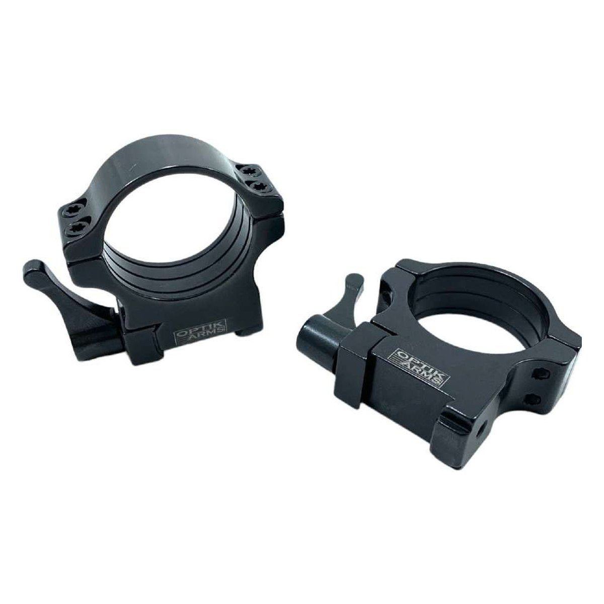 Anillas OPTIK ARMS QR Tikka T3 34mm. [Desmontables]