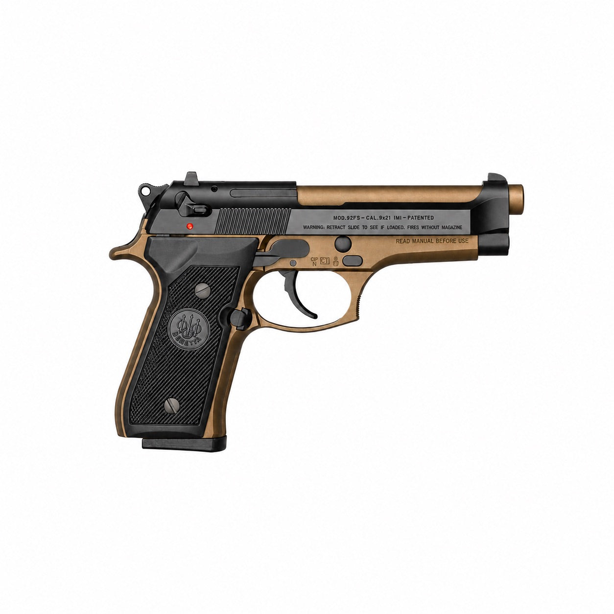 Pistola semiautomática BERETTA M9A4 Centurion FDE 9 mm