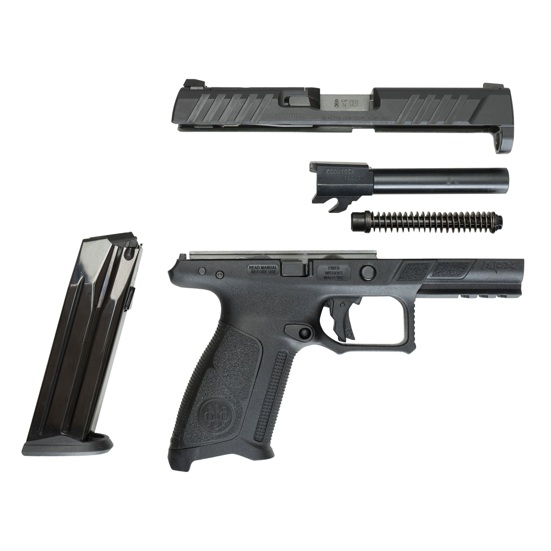 Pistola semiautomática BERETTA M9A4 Centurion FDE 9 mm