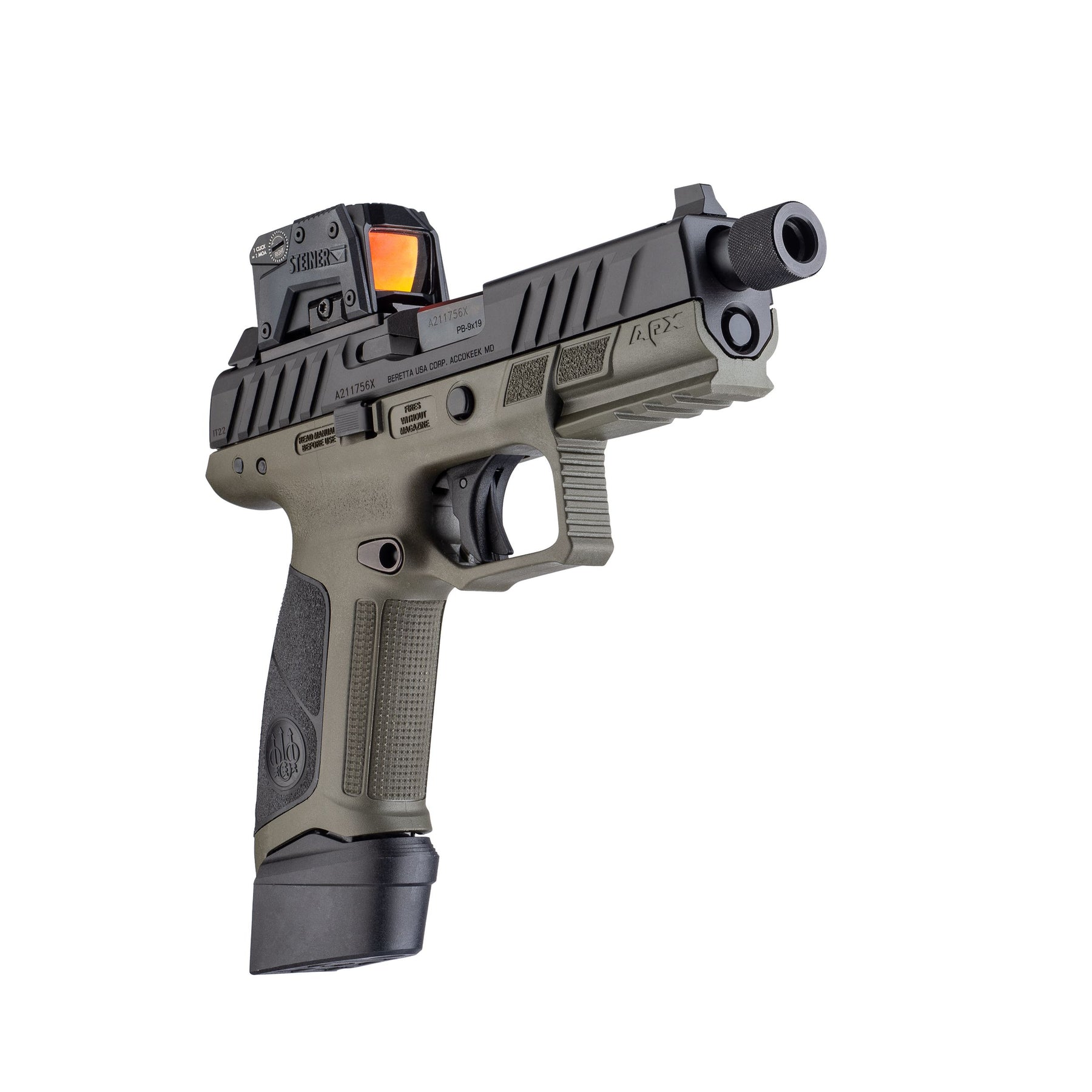 Pistola semiautomática BERETTA M9A4 Centurion FDE 9 mm