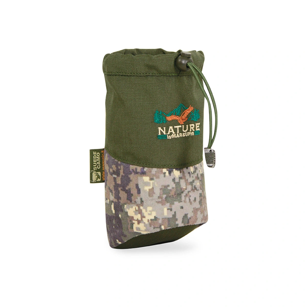 Funda para botella Suede Camo Compact Nature by Marsupio · imagen principal