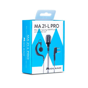 Micrófono auricular regulable VOX/PTT MA21/L PRO Midland · detalle 2
