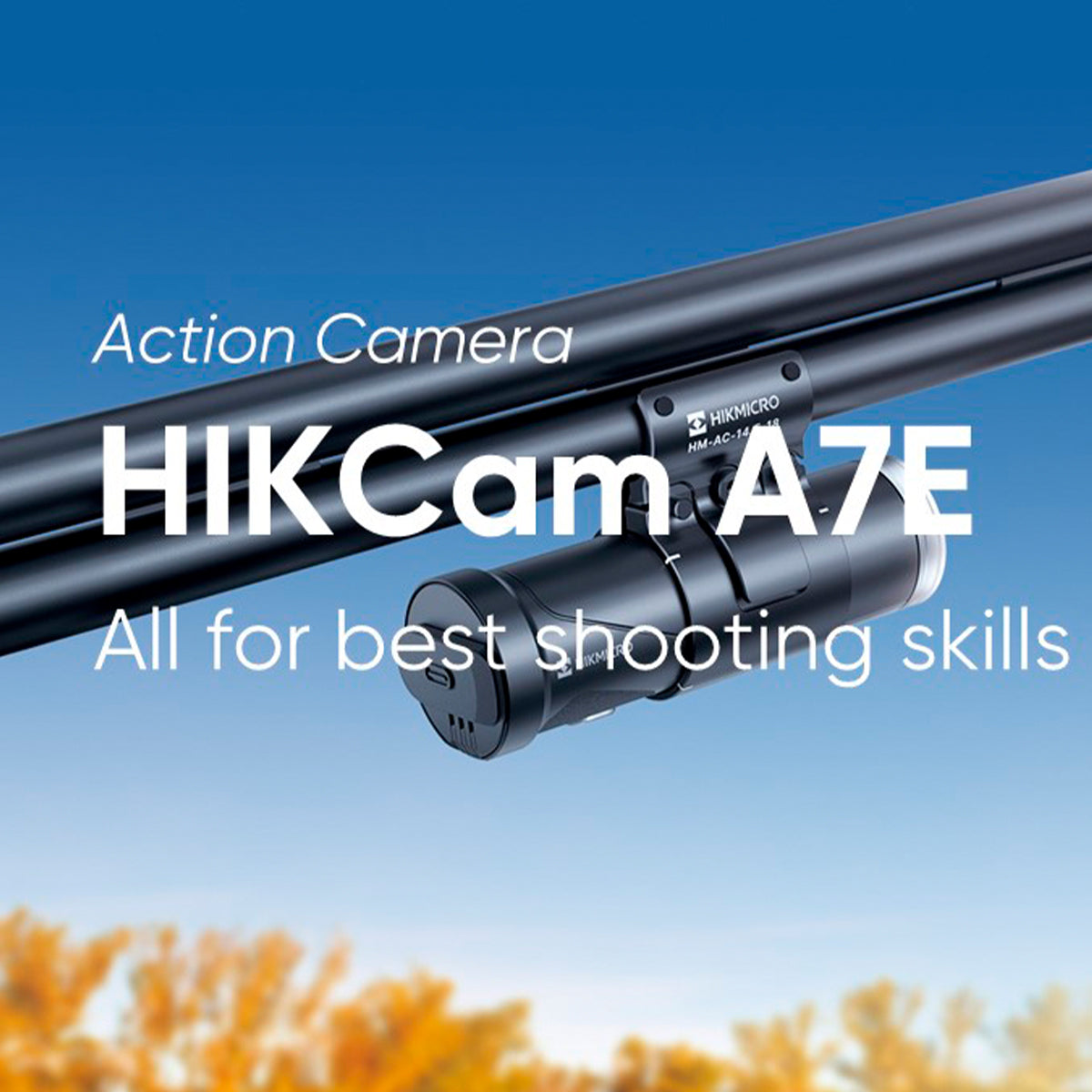 Cámara de acción 4K HIKMICRO para tiro HIKCam A7E