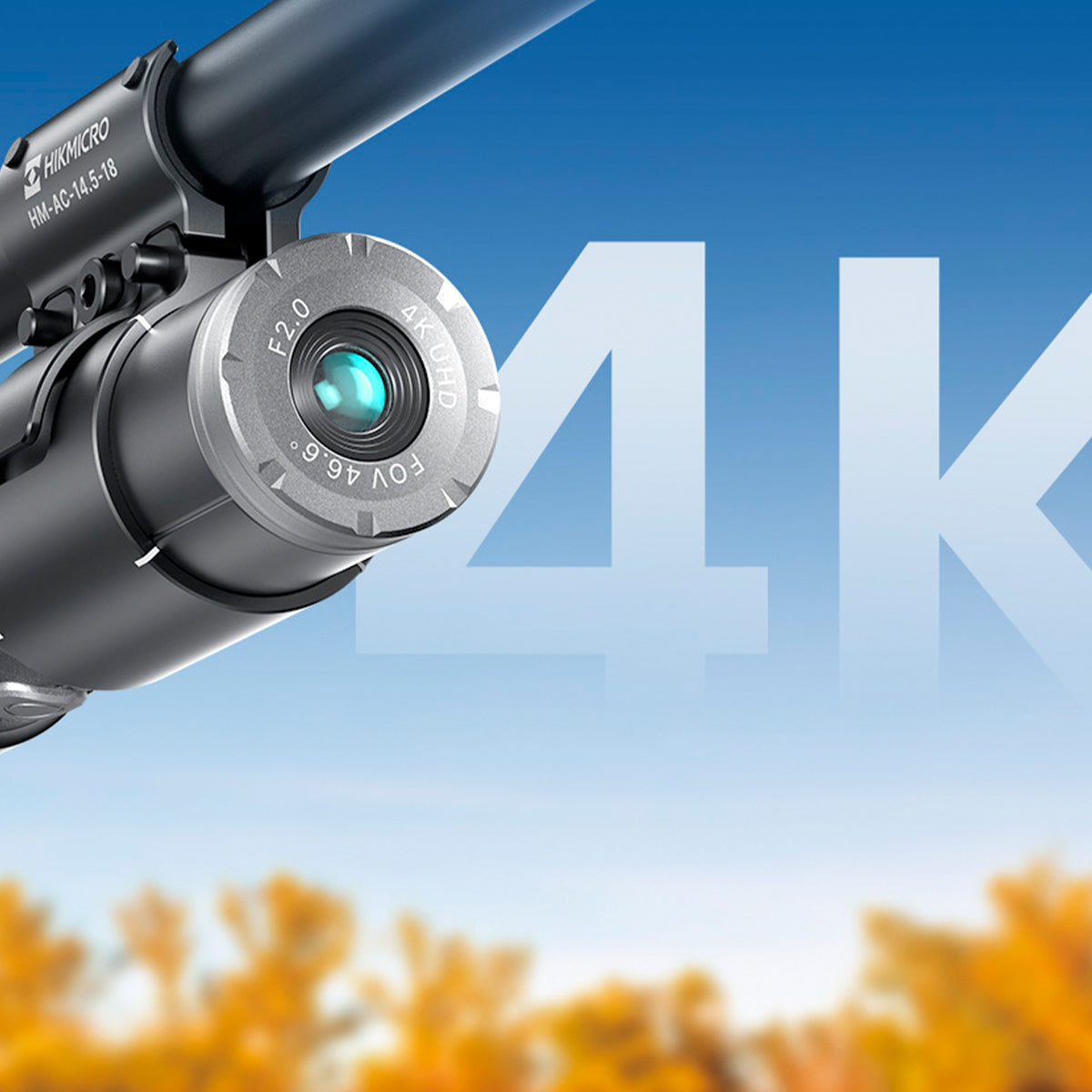Cámara de acción 4K HIKMICRO para tiro HIKCam A7E
