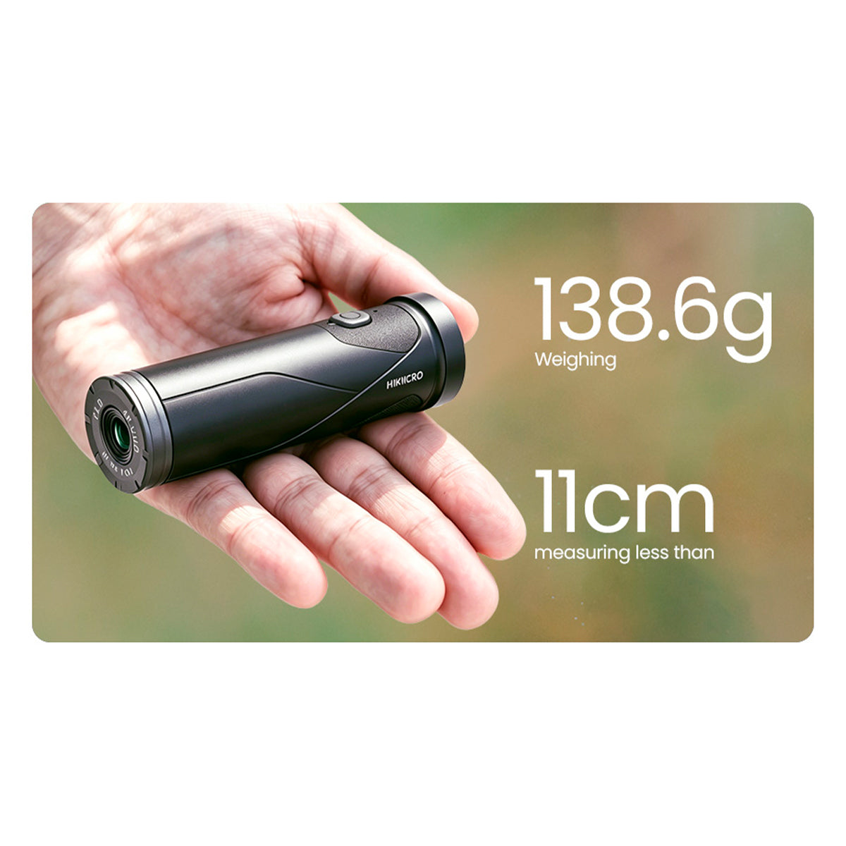 Cámara de acción 4K HIKMICRO para tiro HIKCam A7E