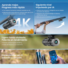 Cámara de acción 4K HIKMICRO para tiro HIKCam A7E