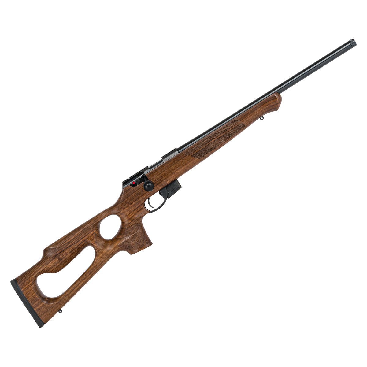 Carabina Anschütz 1761 Thumbhole 515 mm .22 LR - vista lateral