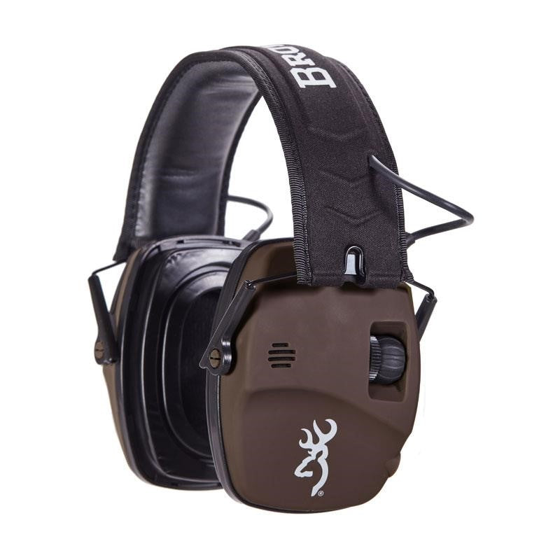 Protector Auditivo Browning  BDM BLUETOOTH Oliva-Negro