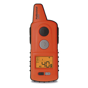 Radio collar educativo DogTrace Professional 2000 color negro/naranja