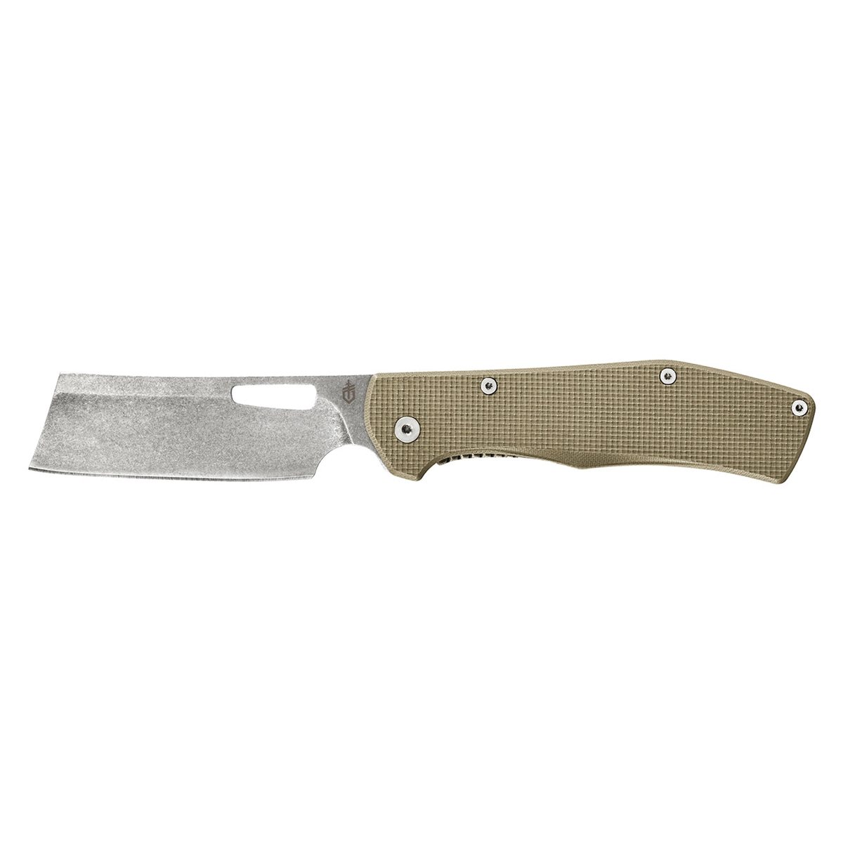 Cuchillo plegable Flatiron filo liso color arena GERBER
