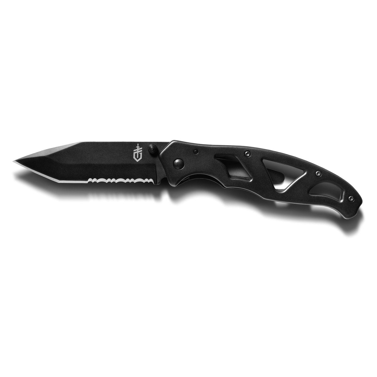 Cuchillo plegable Gerber Paraframe II Tanto serrado