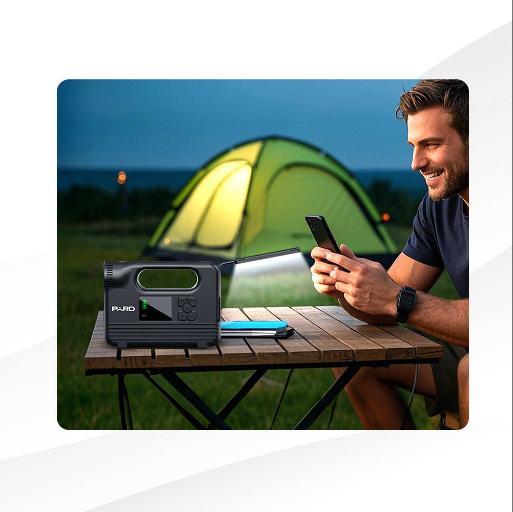 Estación de carga PARD Omnix energía de emergencia