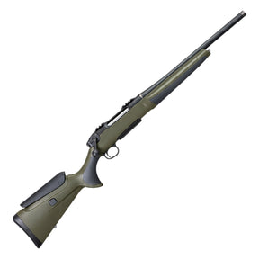 Rifle Haenel Jaeger NXT AWS Short con culata sintética verde y cañón corto