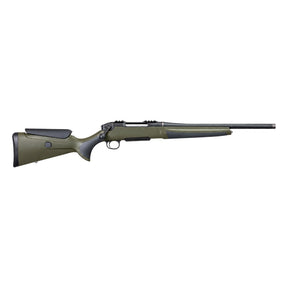 Rifle Haenel Jaeger NXT AWS Short con culata sintética verde y cañón corto