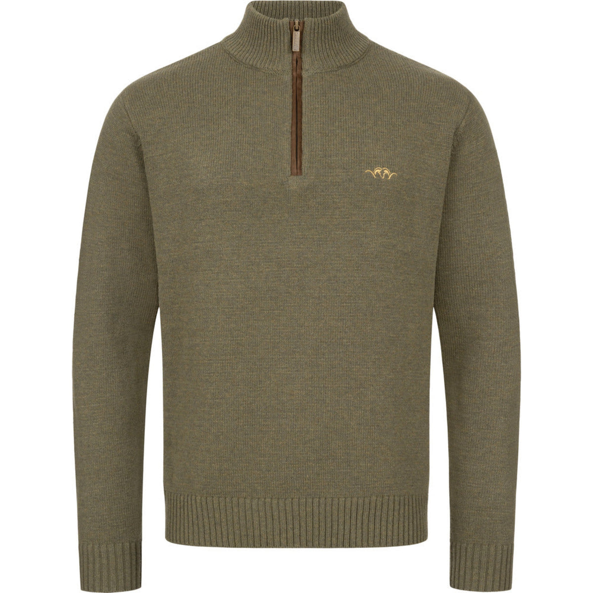 Jersey de lana BLASER media cremallera para hombre