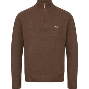 Jersey de lana BLASER media cremallera para hombre