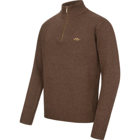 Jersey de lana BLASER media cremallera para hombre