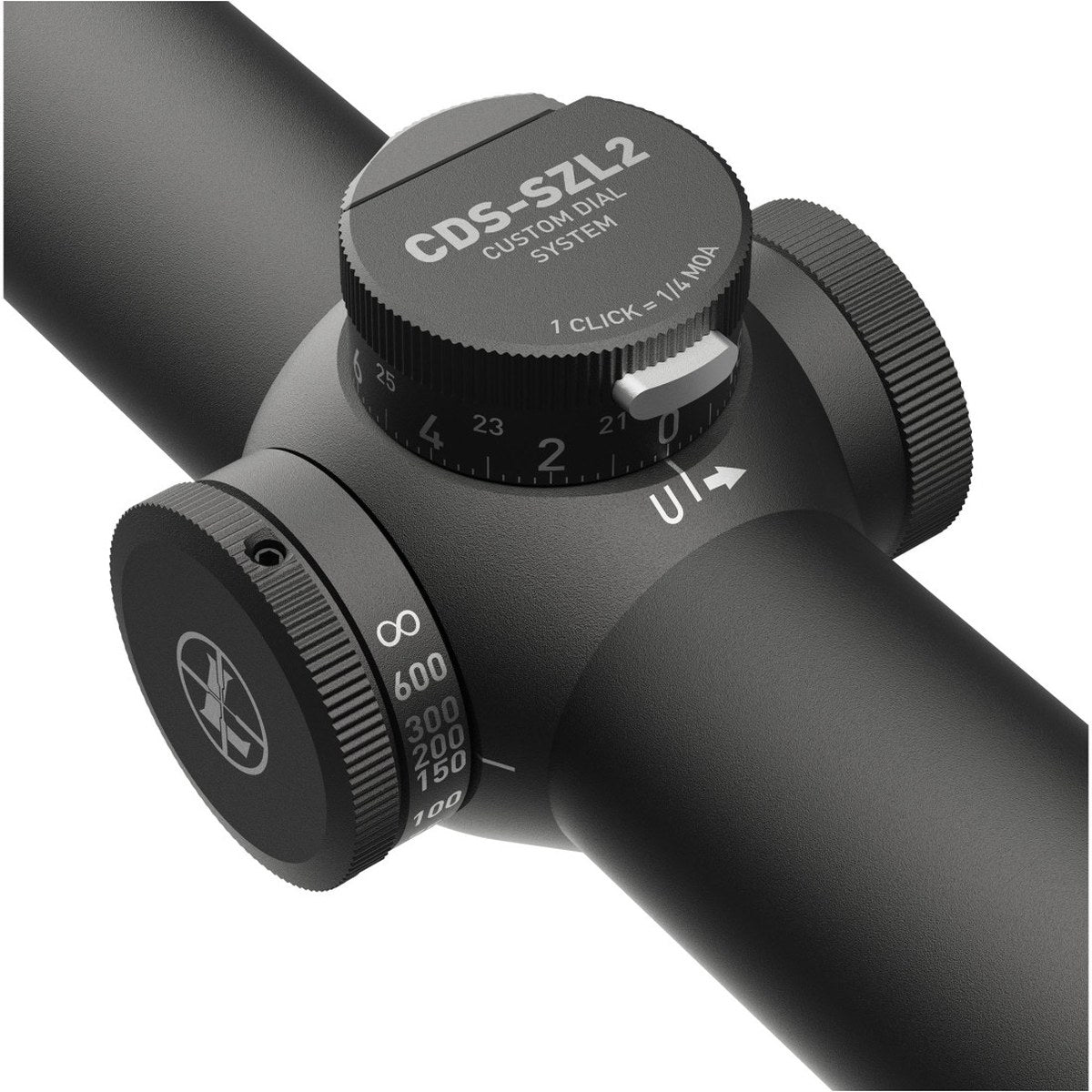 Torreta de elevación CDS-SZL2 y mando de paralaje del Leupold VX-5HD Gen 2
