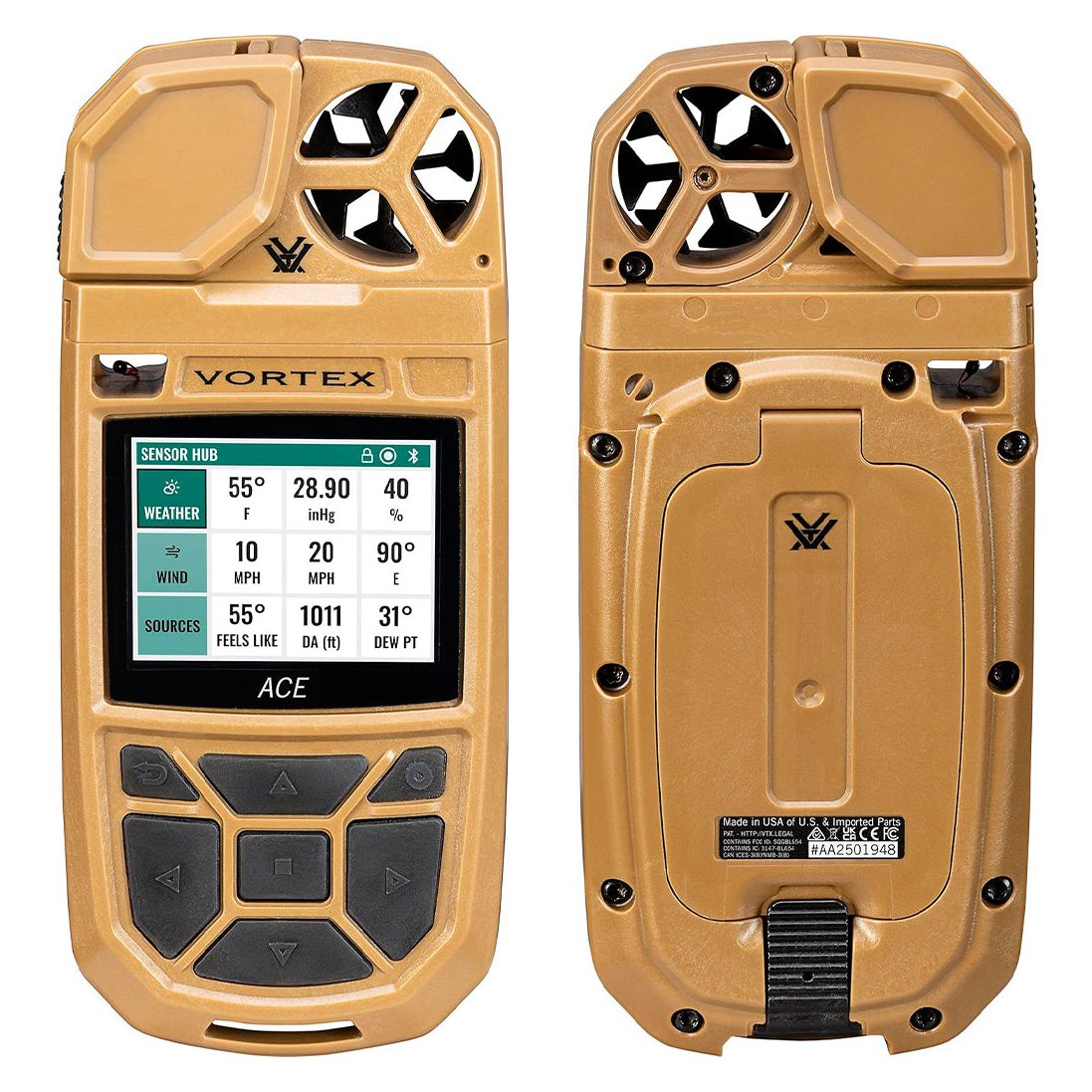 Medidor meteorológico balístico VORTEX Ace Ballistic Weather Meter - foto 2