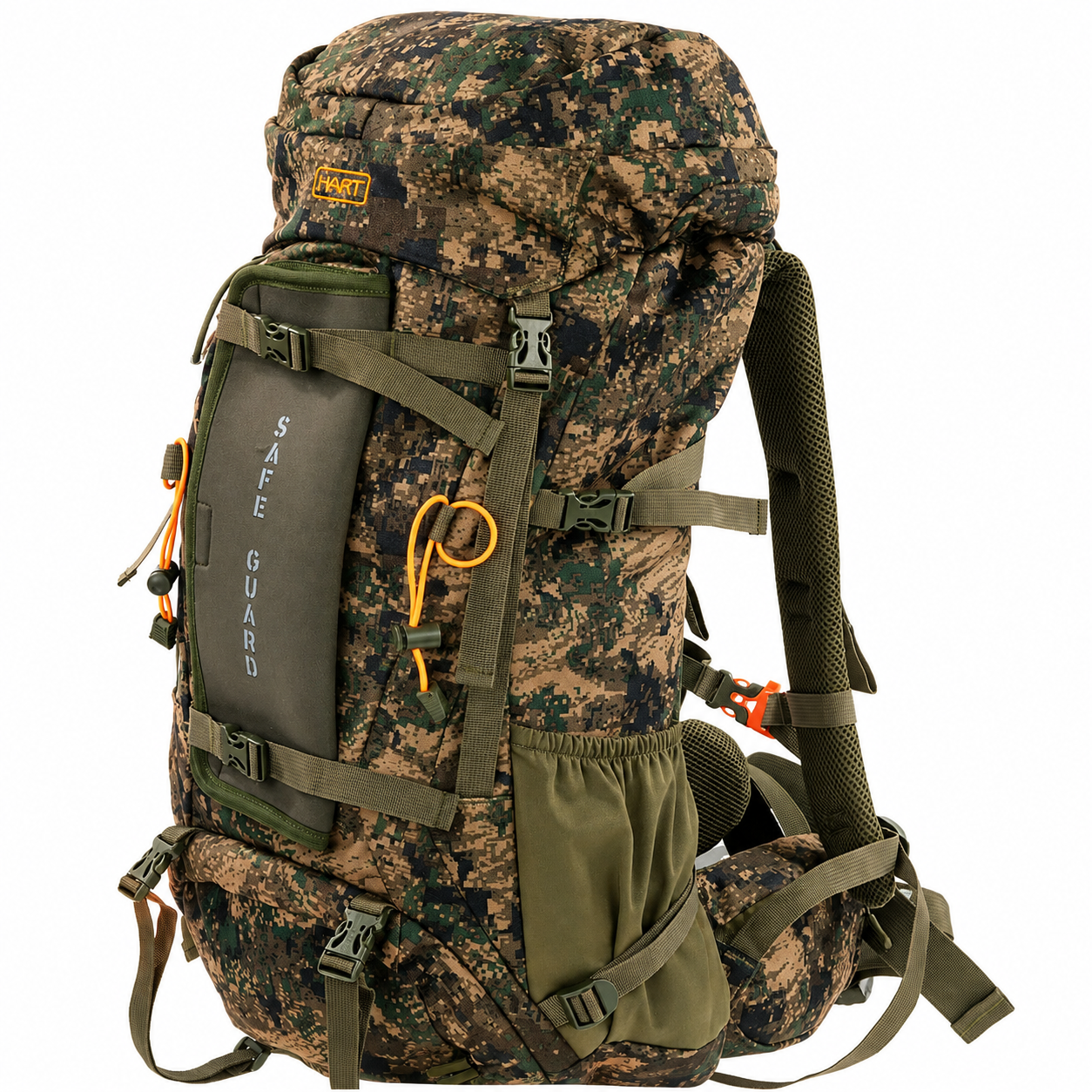 Mochila Browning Hybrid Verde 35 L com banco