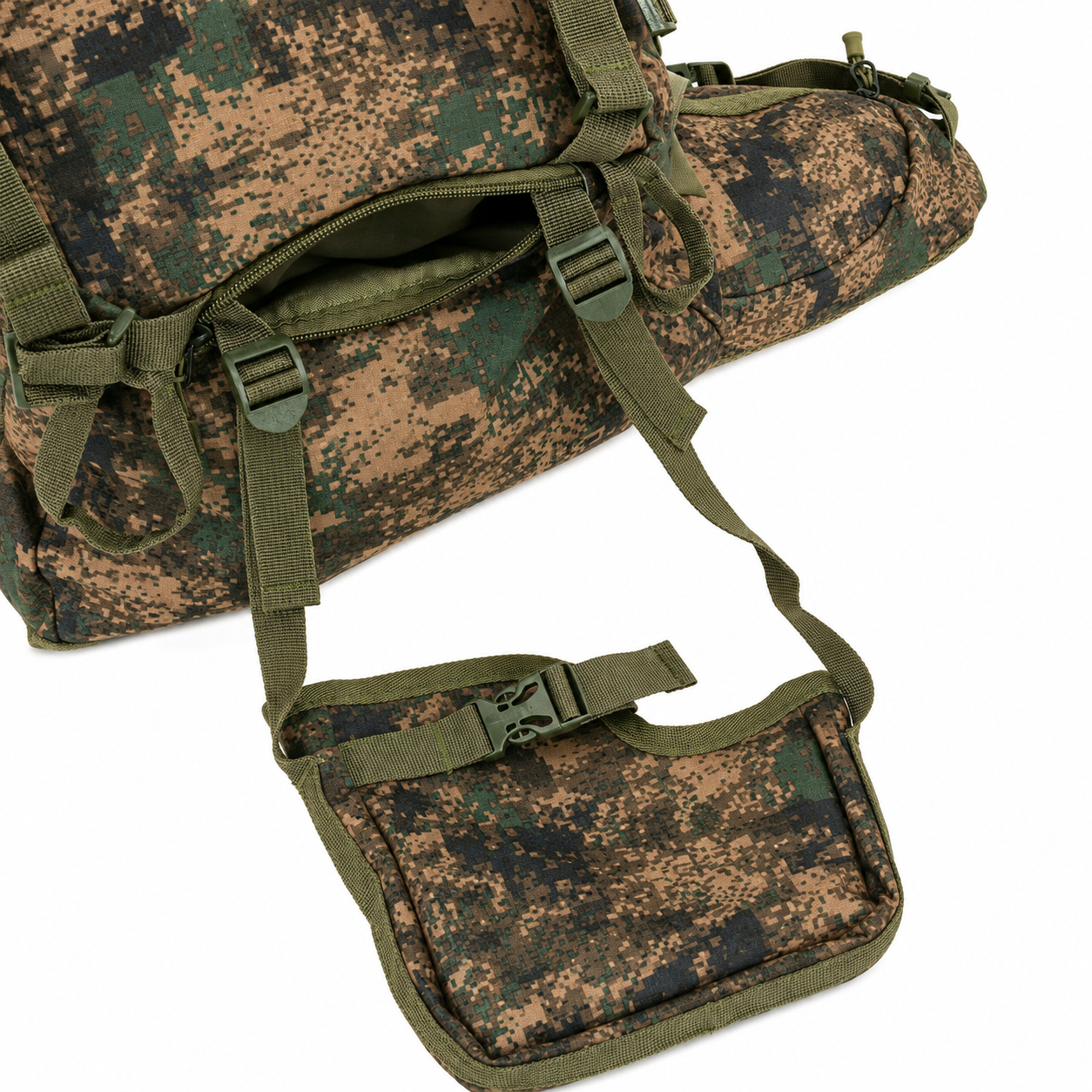 Mochila Browning Hybrid Verde 35 L com banco