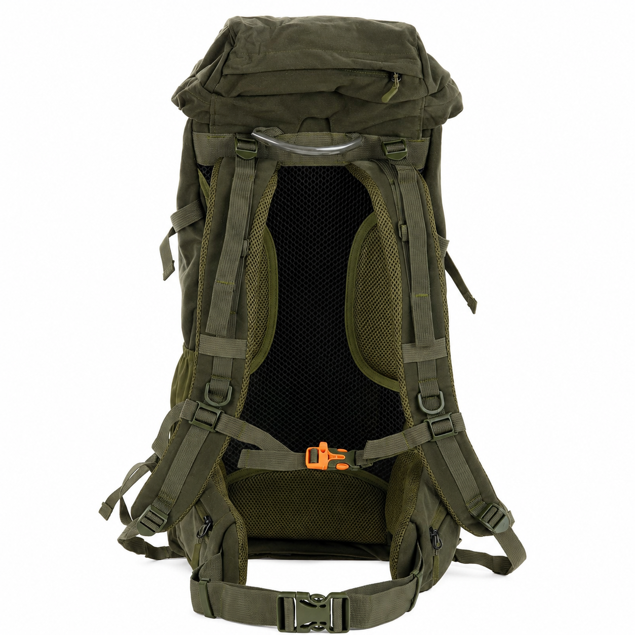Mochila Browning Hybrid Verde 35 L com banco