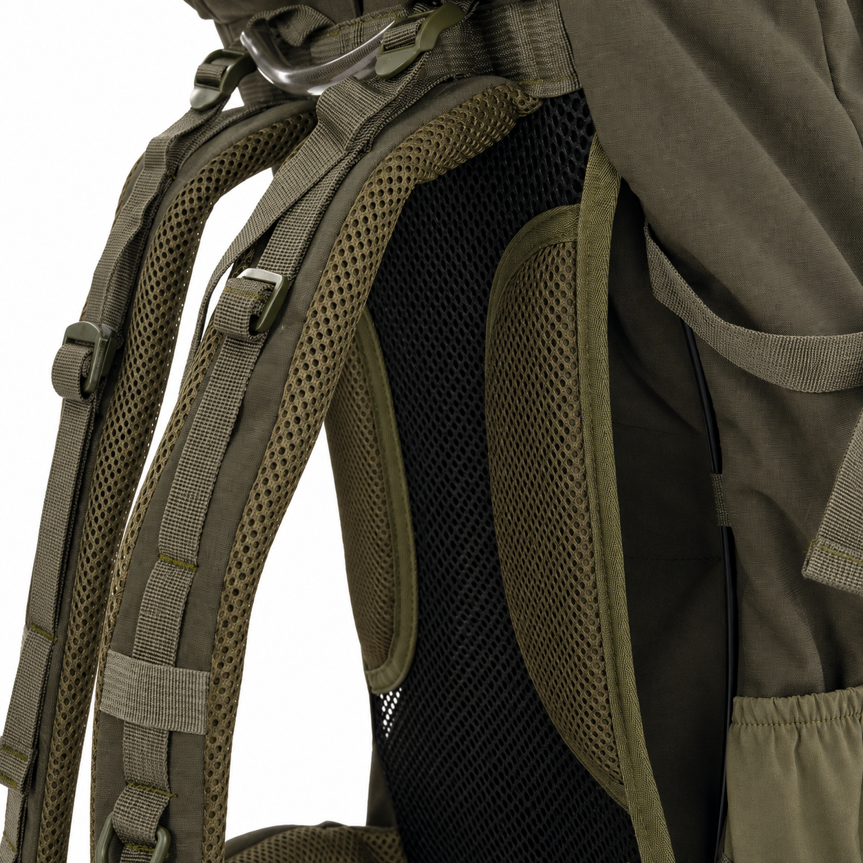 Mochila Browning Hybrid Verde 35 L com banco