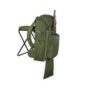 Mochila de caza con silla y bolsillo porta-rifle Nature by Marsupio For-Rest 45L