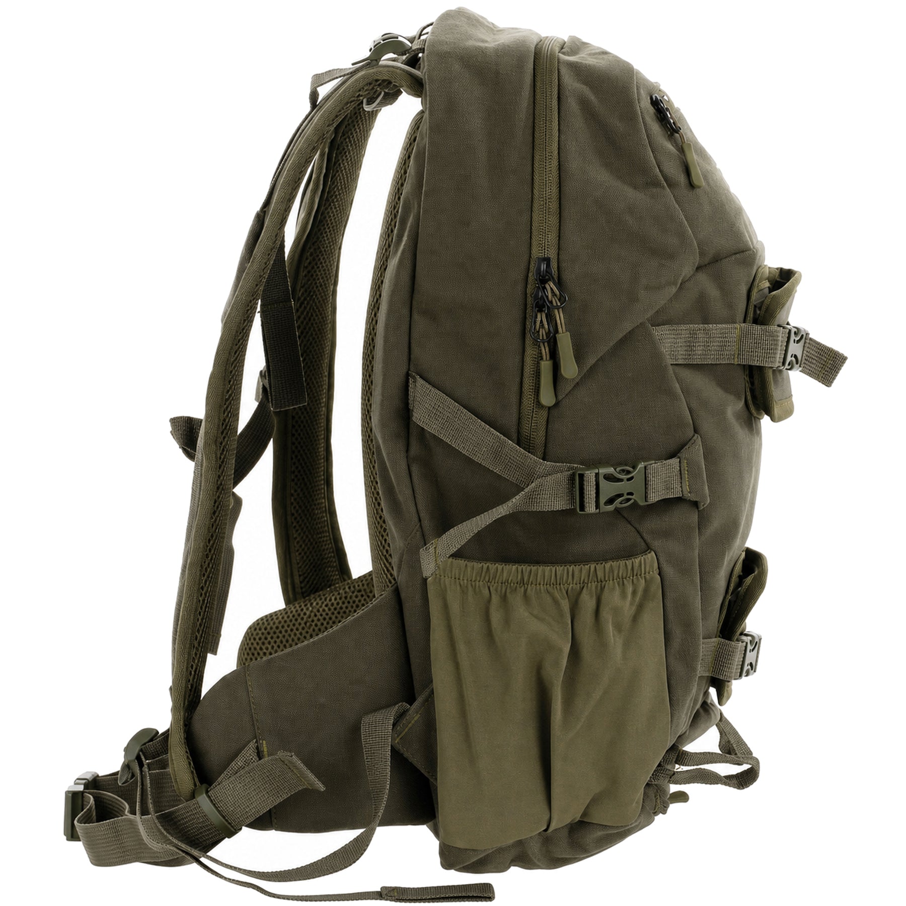 Mochila Browning Hybrid Verde 35 L com banco