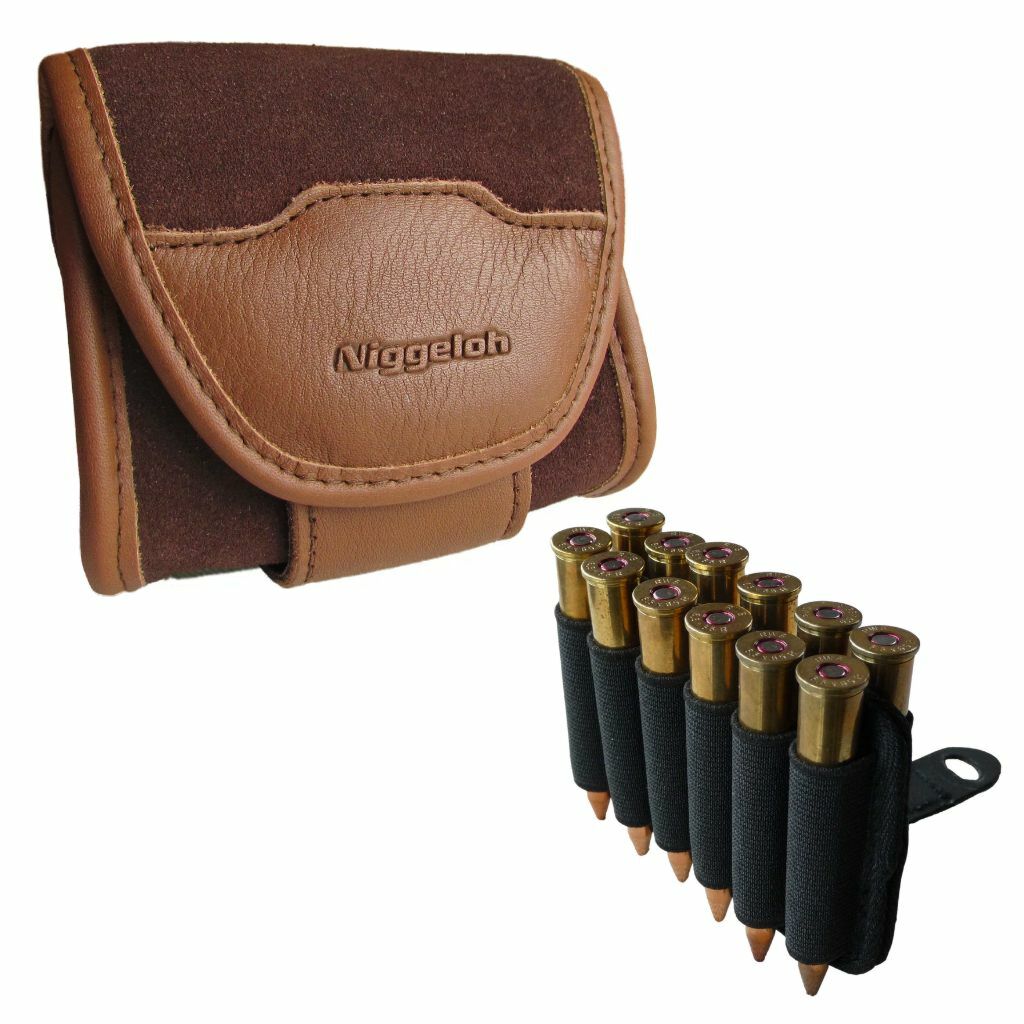 Estuche para balas con inserciones NIGGELOH All-In-One-Case Piel