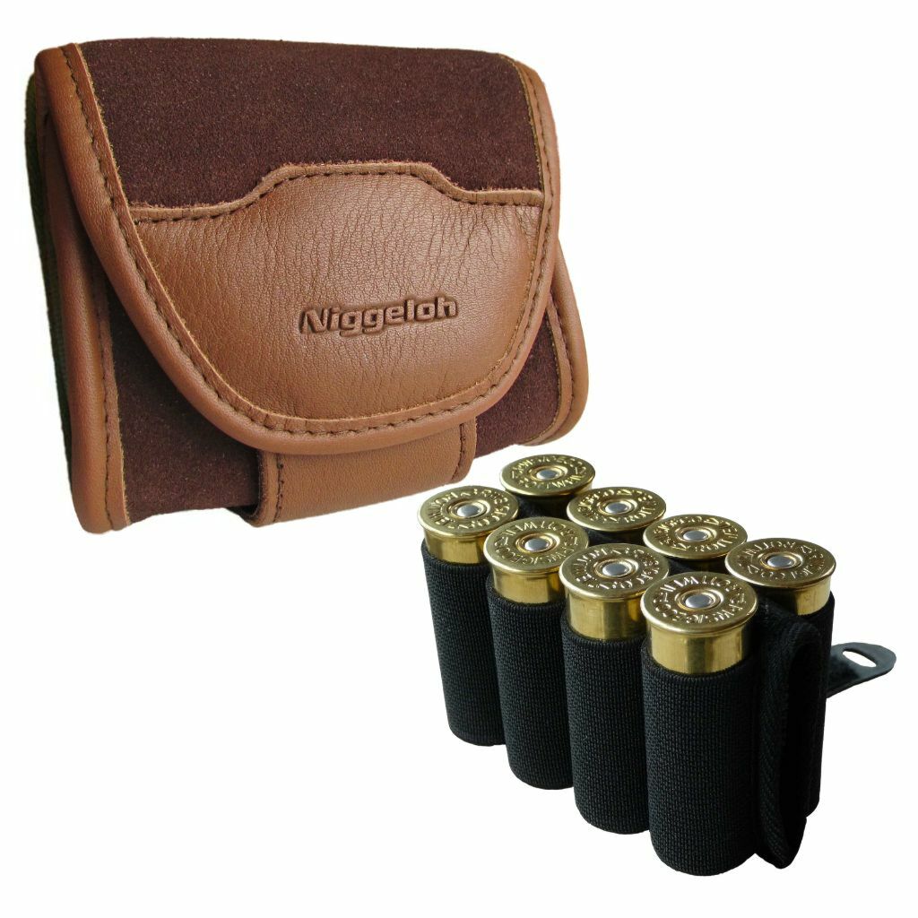 Estuche para balas con inserciones NIGGELOH All-In-One-Case Piel