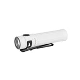 Linterna EDC recargable en edición blanca