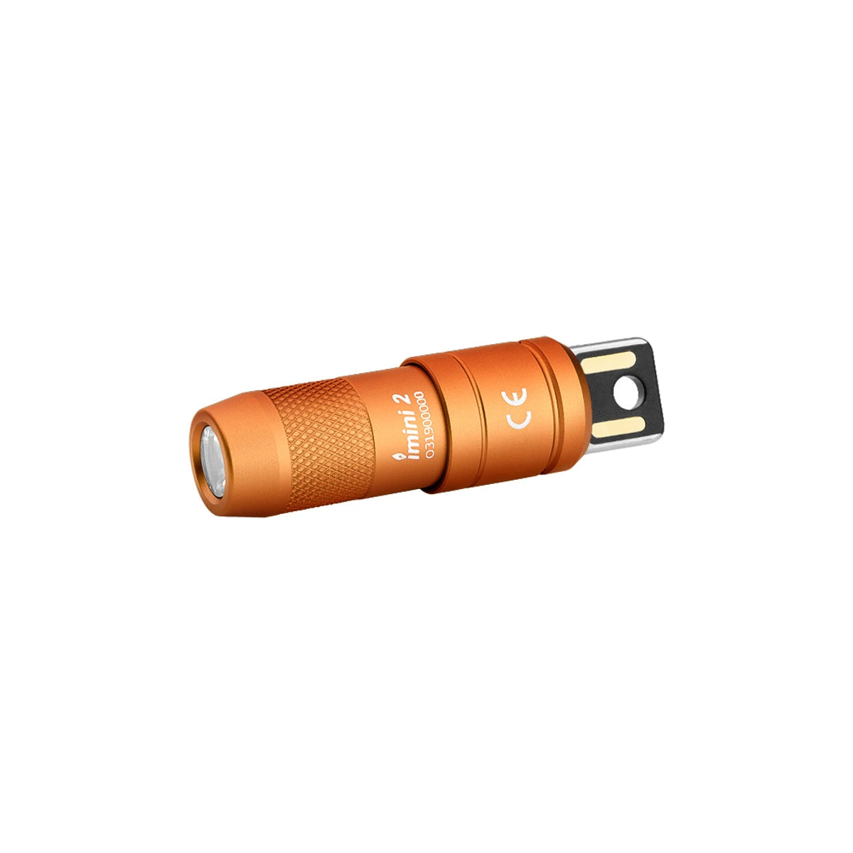 Linterna llavero iMini 2 50 lúmenes Olight Naranja