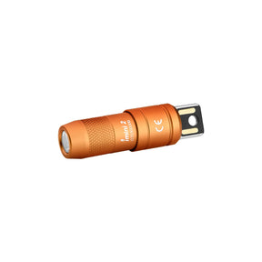 Linterna llavero iMini 2 50 lúmenes Olight Naranja