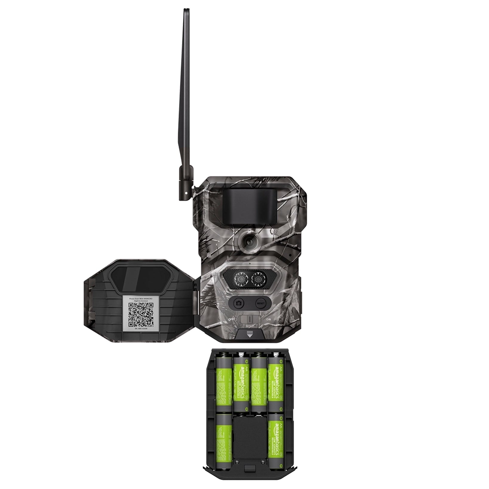 Pack de 2 Cámaras de fototrampeo 4G HIKMICRO T16