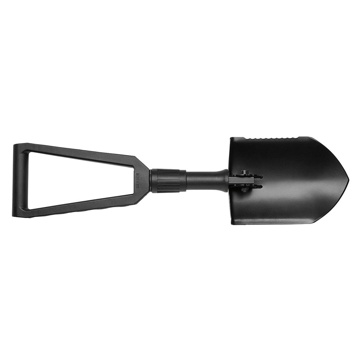 Pala plegable E-Tool filo dentado negro GERBER
