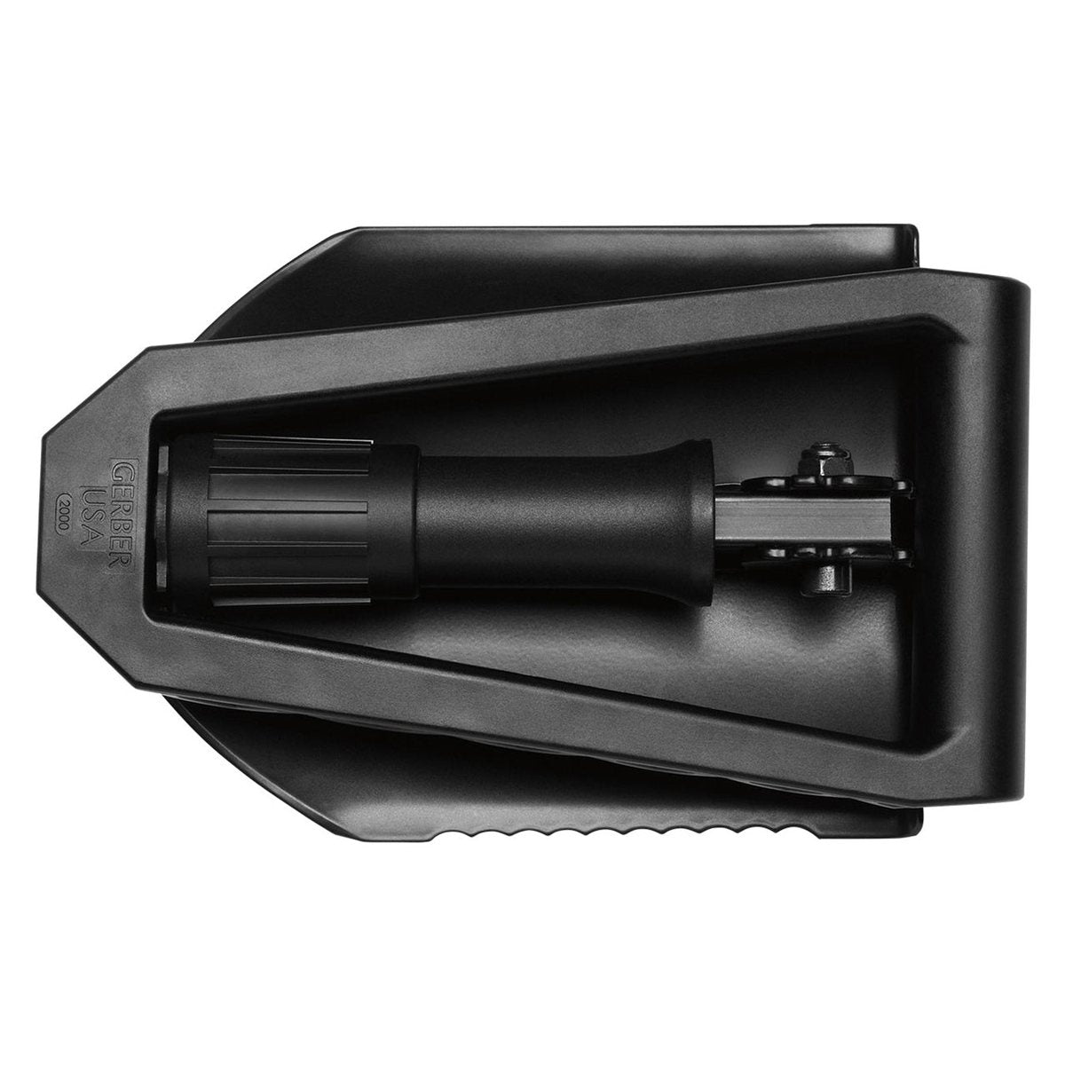 Pala plegable E-Tool filo dentado negro GERBER - foto 2