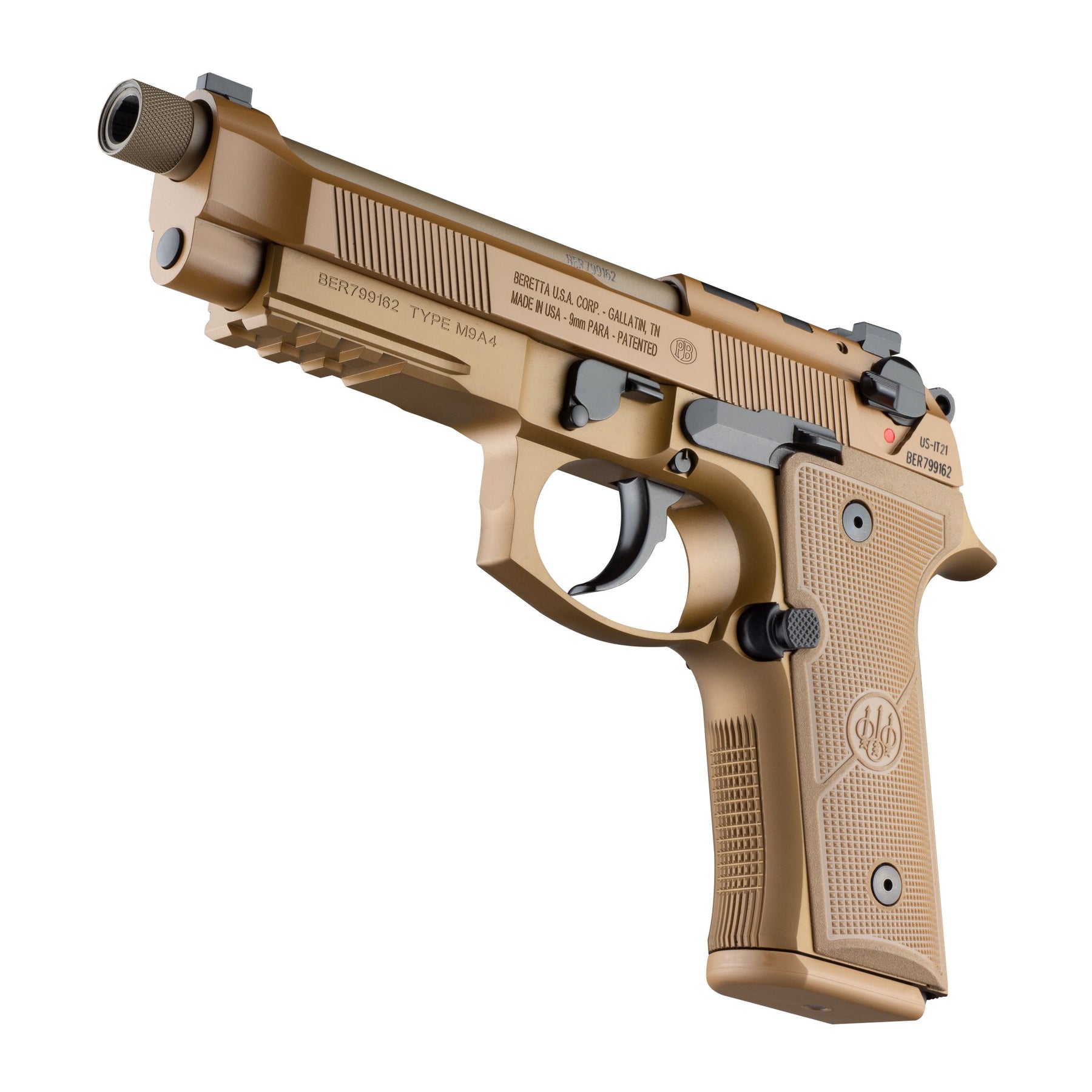 Pistola semiautomática BERETTA M9A4 Centurion FDE 9 mm