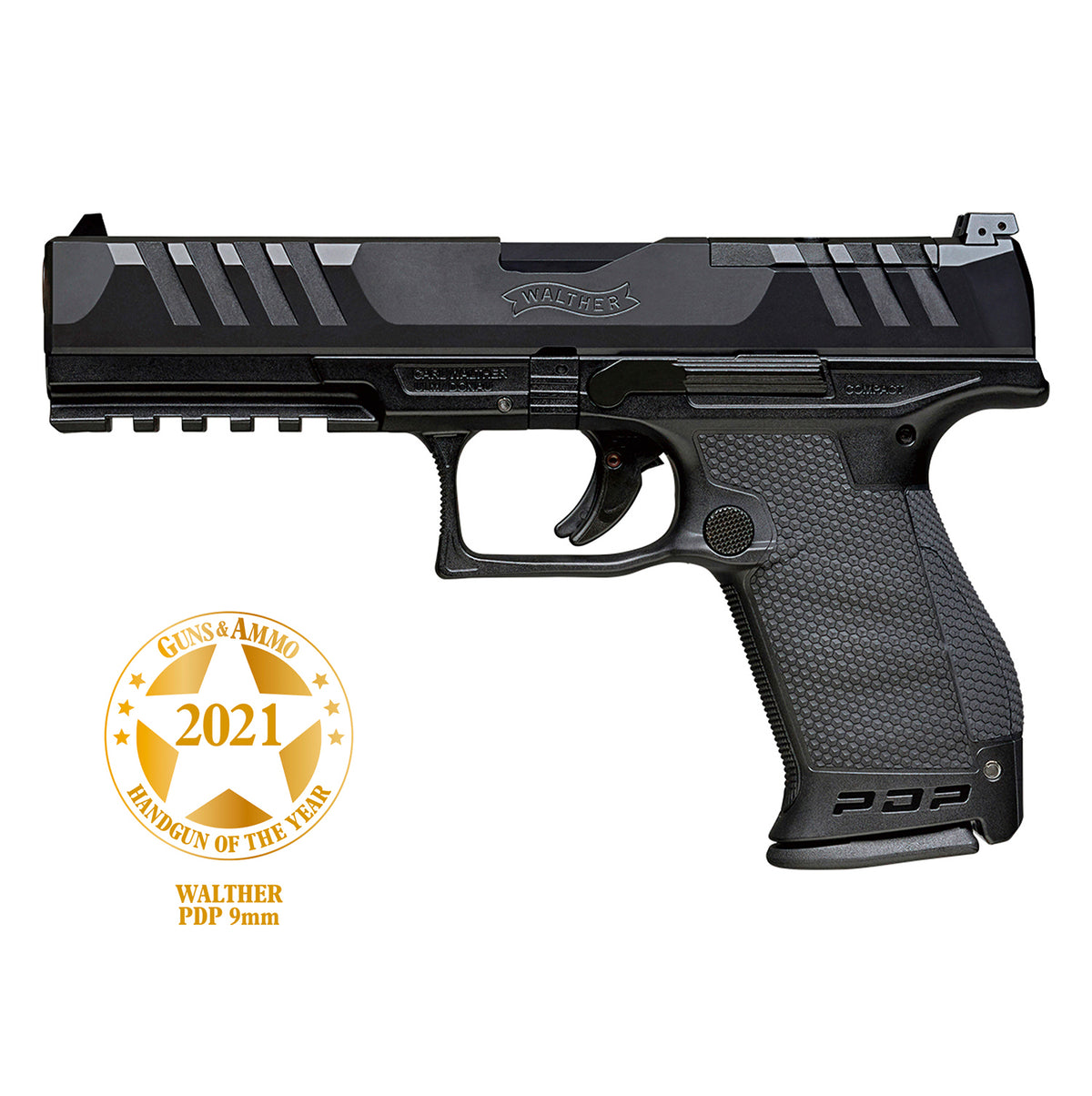 Pistola Semiautomática WALTHER PDP Compact 5" 9mm