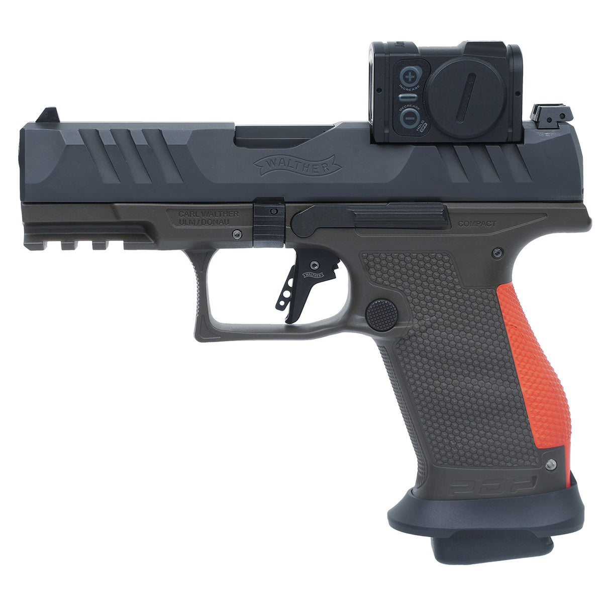 Set de Pistola Semiautomática WALTHER PDP Hunter Pro Compact 4" 9mm