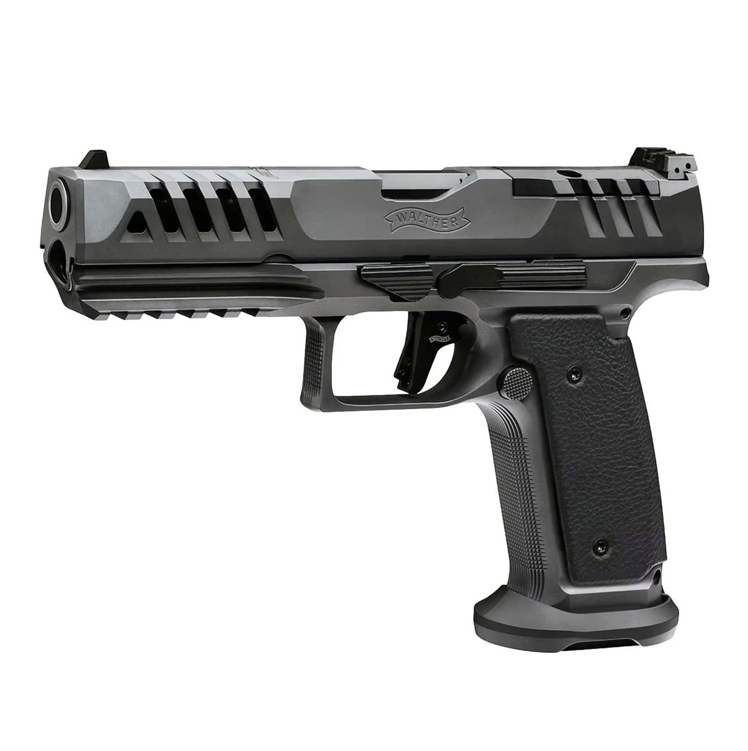 Pistola Semiautomática WALTHER PDP SF Match 5" OR Cavalier Gray 9mm