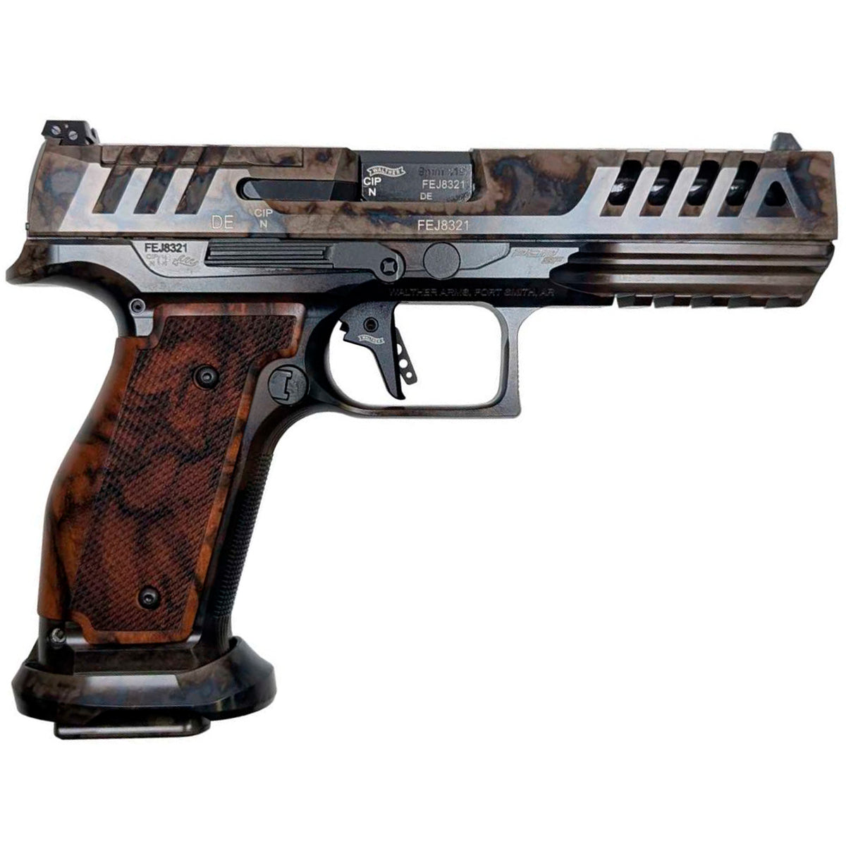 Pistola Semiautomática WALTHER PDP Full Size SF Match 5" OR Vintage 9mm