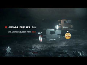 Linterna para Arma con Láser Rojo OLIGHT Baldr RL Mini 600 lúmenes