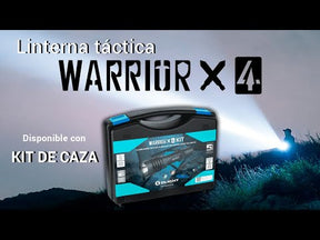 Linterna  Warrior X 4  OLight recargable 2600 lúmenes