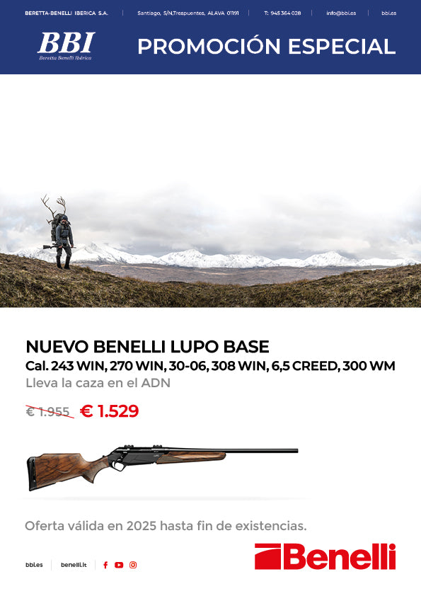 Rifle Benelli Lupo Base
