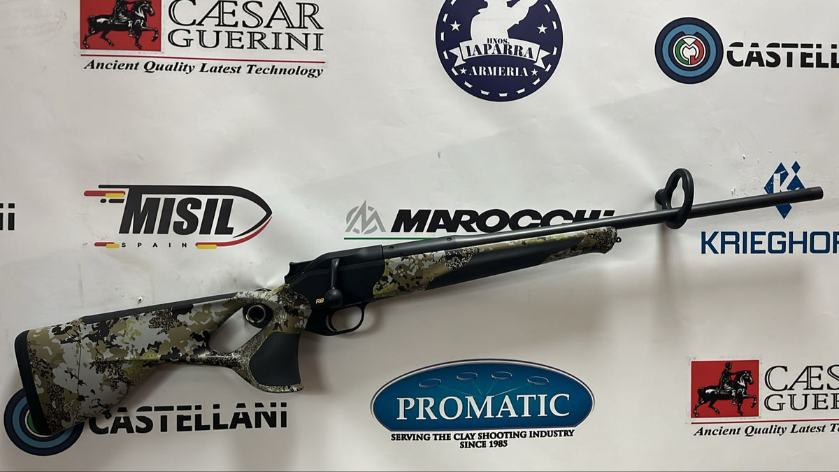 Rifle Blaser R8 Ultimate Huntec Camo C/ 8.5x55 Con Rosca Homologada